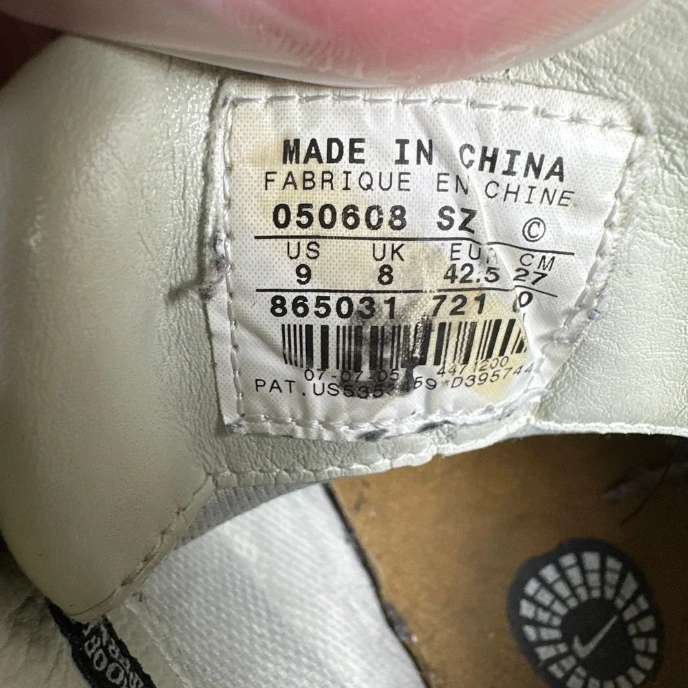 Nike ACG Air Max Goadome Tan Leather Hiking Boots 865031-721 Mens 9 Vintage 2005